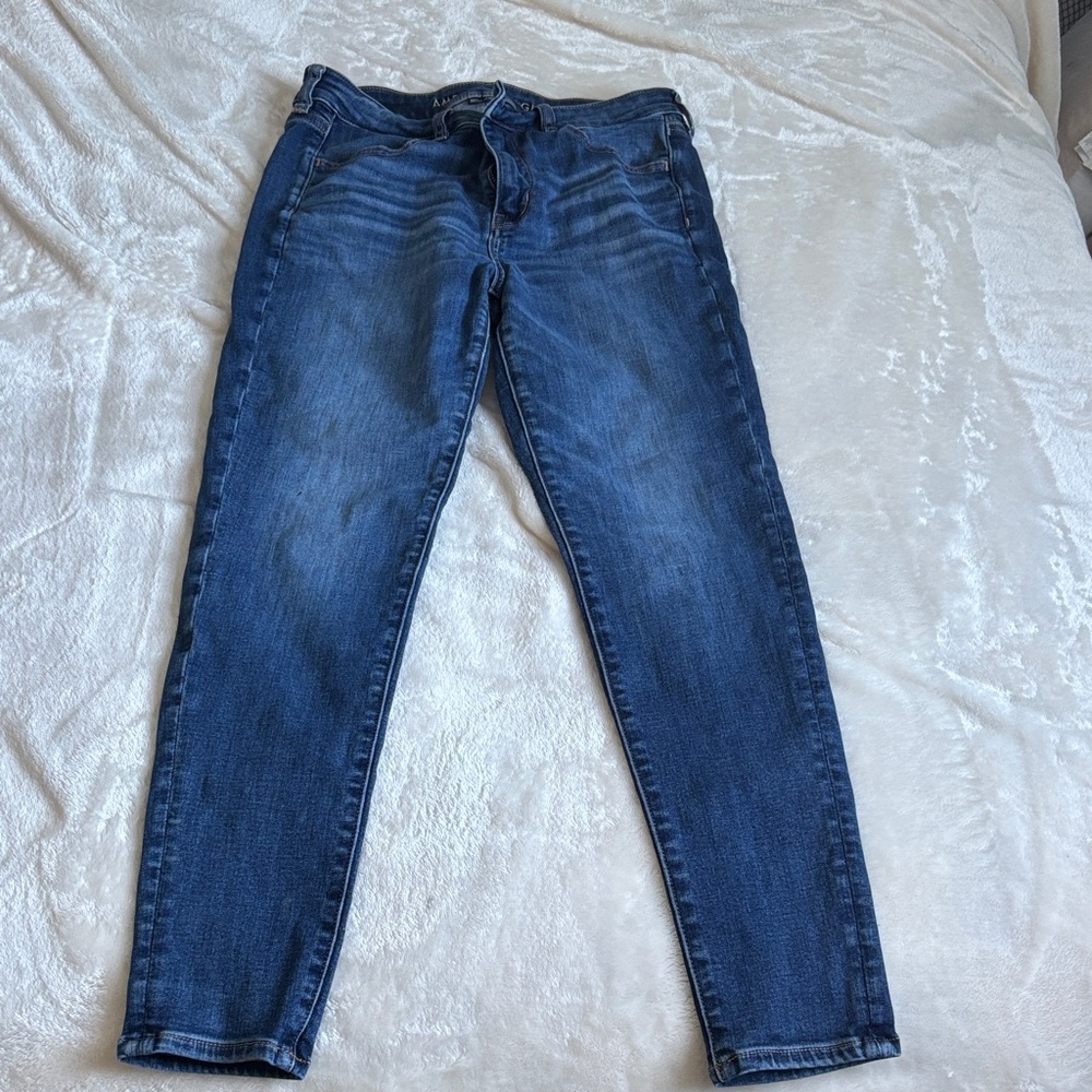 American Eagle Outfitters Dark Blue Jeans